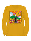 Officially Licensed Coca Cola Harmony Smiley Sun & Coca-Cola Women's Sweatshirt