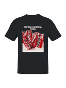 Officially Licensed Coca Cola The Real Thing Coca-Cola Cans Men's T-shirt