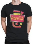 Officially Licensed Coca Cola Coca-Cola Vintage Arrow Design Men's T-shirt