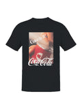 Officially Licensed Coca Cola Coke Is It! Vintage Can Splash Men's T-shirt