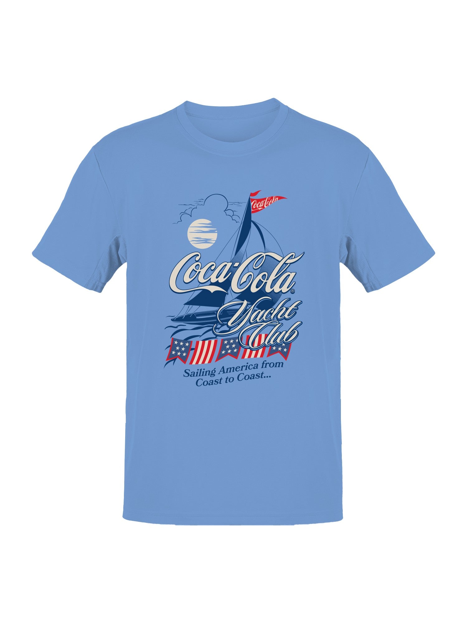 Officially Licensed Coca Cola Coca-Cola Yacht Club Adventure Men's T-shirt