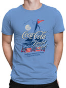 Officially Licensed Coca Cola Coca-Cola Yacht Club Adventure Men's T-shirt