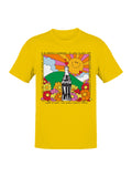 Officially Licensed Coca Cola Harmony Smiley Sun & Coca-Cola Men's T-shirt