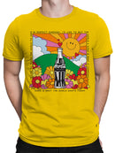 Officially Licensed Coca Cola Harmony Smiley Sun & Coca-Cola Men's T-shirt