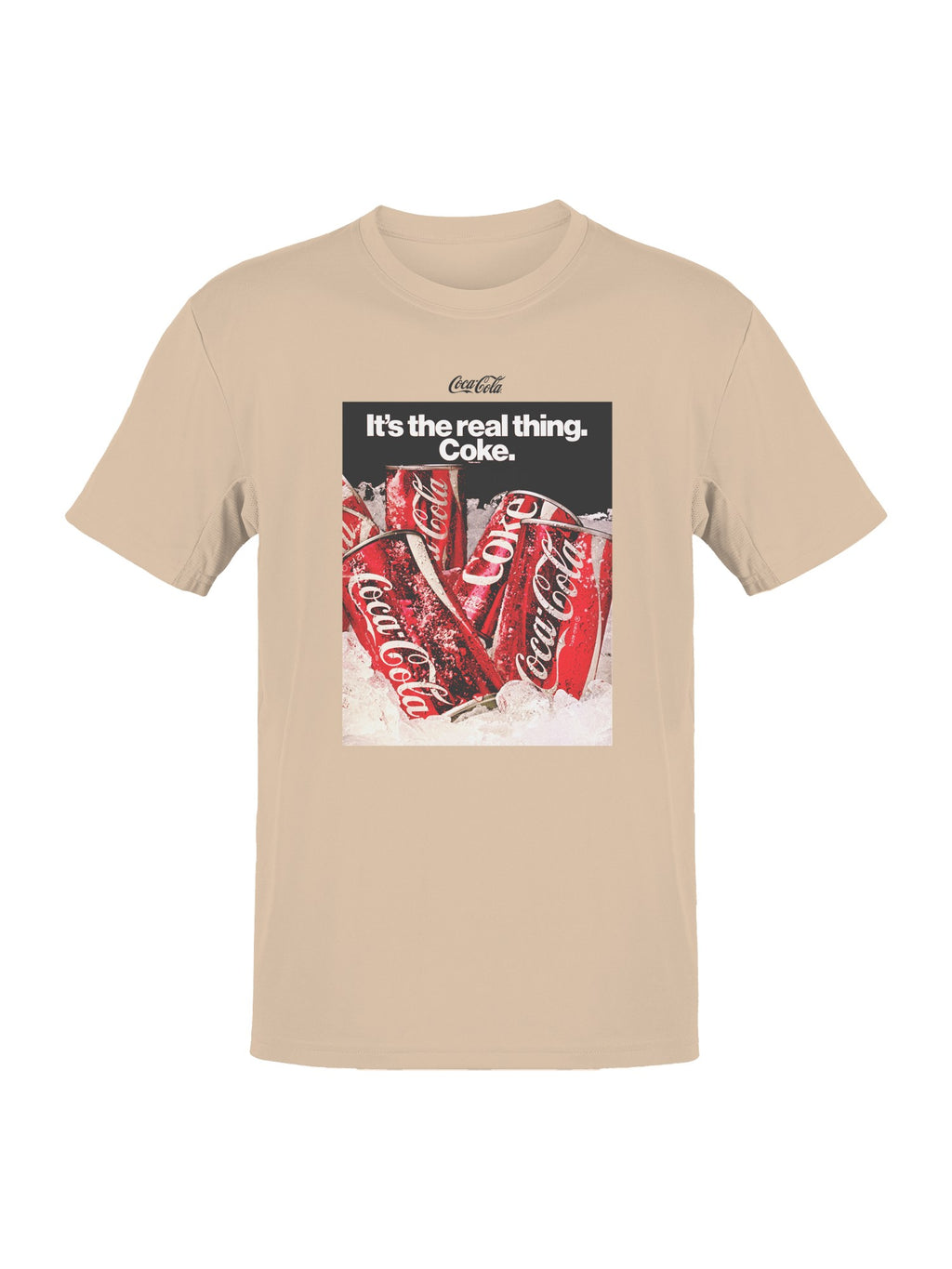 Officially Licensed Coca Cola Chilled Coke: The Real Thing Men's T-shirt