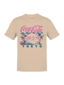 Officially Licensed Coca Cola Tokyo Sakura Graphic Design Men's T-shirt