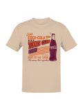 Officially Licensed Coca Cola Coca-Cola Tennis Club Vintage Design Men's T-shirt