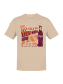 Officially Licensed Coca Cola Coca-Cola Tennis Club Vintage Design Men's T-shirt