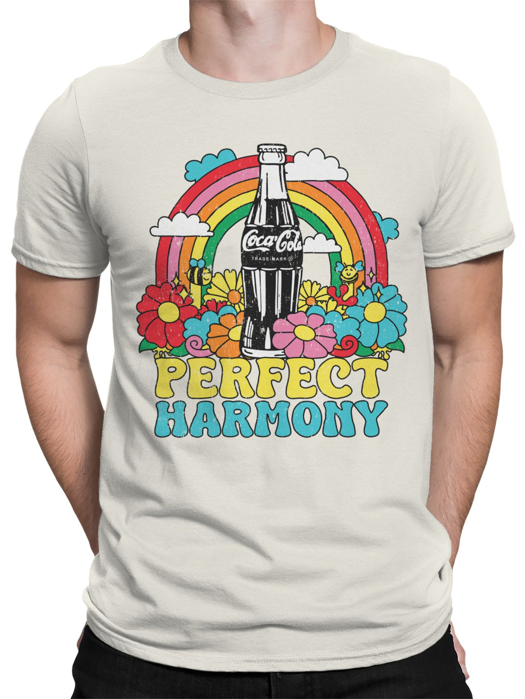 Officially Licensed Coca Cola Vintage Coca-Cola Perfect Harmony Men's T-shirt