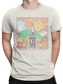Officially Licensed Coca Cola Coca-Cola Harmony Sunshine Design Men's T-shirt