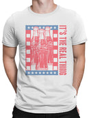 Officially Licensed Coca Cola Vintage Coca-Cola Bottles Design Men's T-shirt