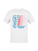 Officially Licensed Coca Cola Coca-Cola United States Run Club Men's T-shirt