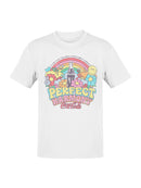 Officially Licensed Coca Cola Perfect Harmony Coke Rainbow Art Men's T-shirt