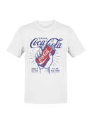 Officially Licensed Coca Cola Classic Coca-Cola Can Design Art Men's T-shirt