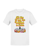 Officially Licensed Coca Cola Buy the World a Coke Retro Design Men's T-shirt