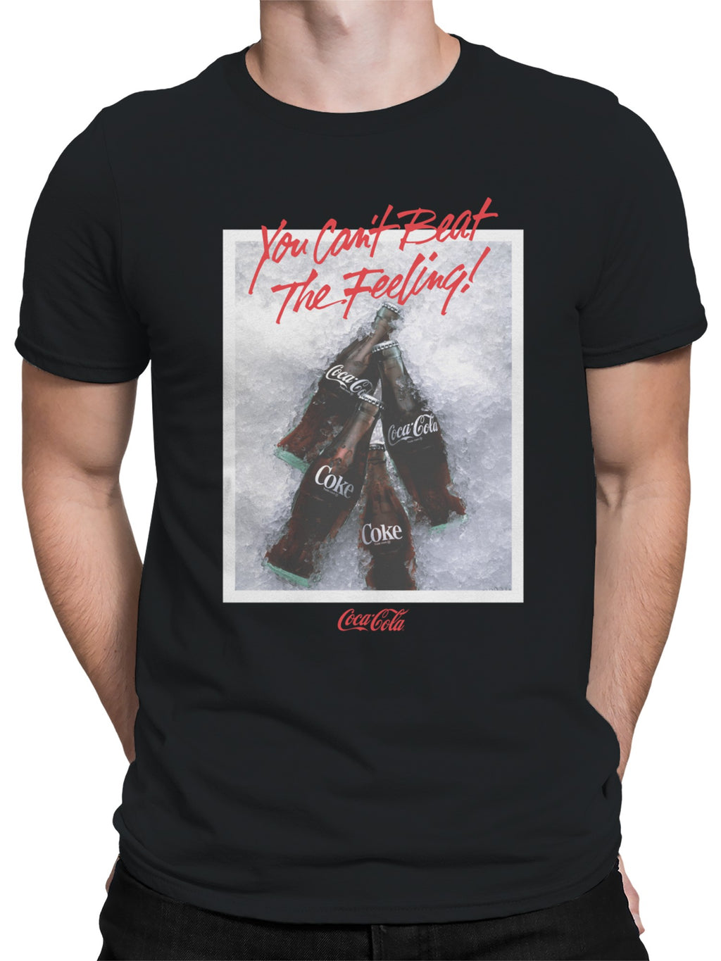Officially Licensed Coca Cola Coca-Cola You Can't Beat The Feeling Men's T-shirt