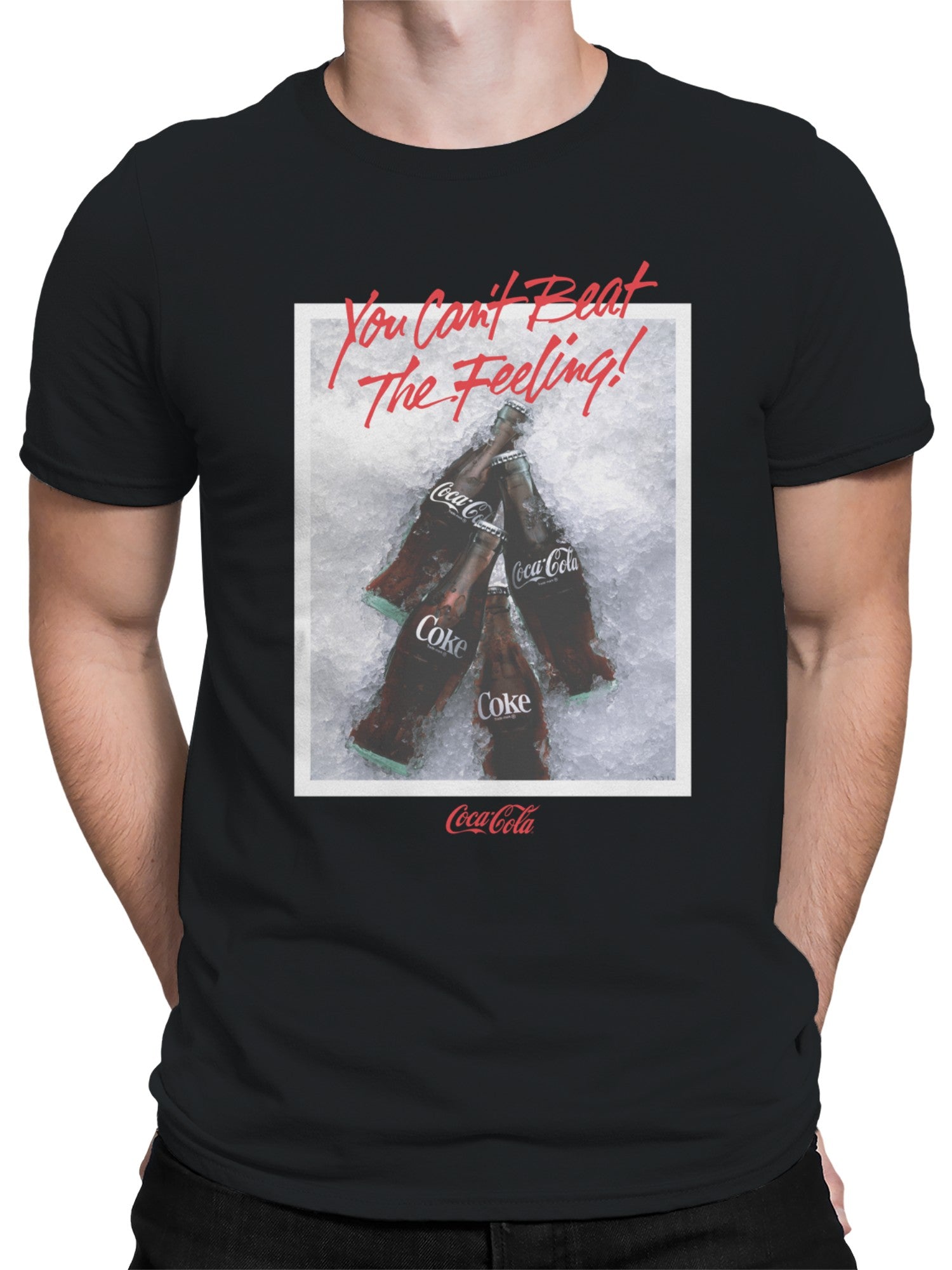 Officially Licensed Coca Cola Coca-Cola You Can't Beat The Feeling Men's T-shirt
