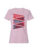 Officially Licensed Coca Cola American Heritage Coca-Cola Design Women's T-shirt