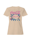 Officially Licensed Coca Cola Tokyo Sakura Graphic Design Women's T-shirt