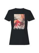 Officially Licensed Coca Cola Coke Is It! Vintage Can Splash Women's T-shirt