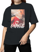 Officially Licensed Coca Cola Coke Is It! Vintage Can Splash Women's T-shirt