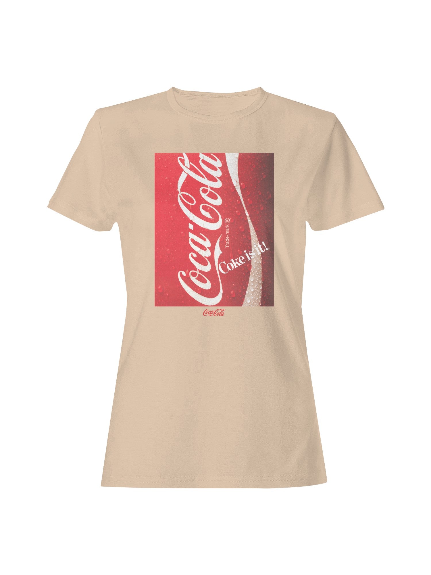 Officially Licensed Coca Cola Iconic Coca-Cola: Coke is It! Women's T-shirt