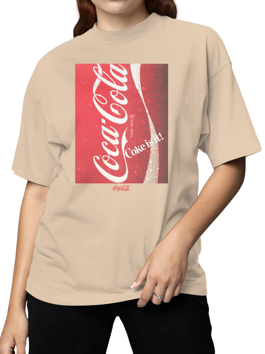 Officially Licensed Coca Cola Iconic Coca-Cola: Coke is It! Women's T-shirt
