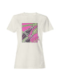 Officially Licensed Coca Cola Retro Pop Art Refreshment Design Women's T-shirt
