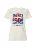 Officially Licensed Coca Cola Explore America Coca-Cola Adventure Women's T-shirt