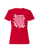 Officially Licensed Coca Cola Retro Pink Soda Pop Art Design Women's T-shirt