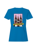 Officially Licensed Coca Cola Retro Coke Bottles with Straws Women's T-shirt