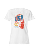 Officially Licensed Coca Cola Team USA 1886 Athletic Victory Women's T-shirt