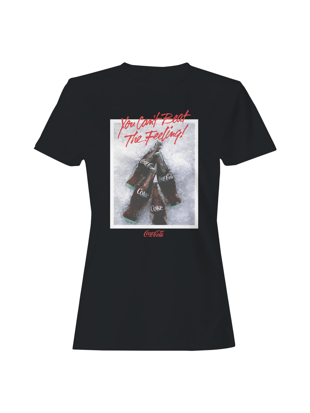 Officially Licensed Coca Cola Coca-Cola You Can't Beat The Feeling Women's T-shirt