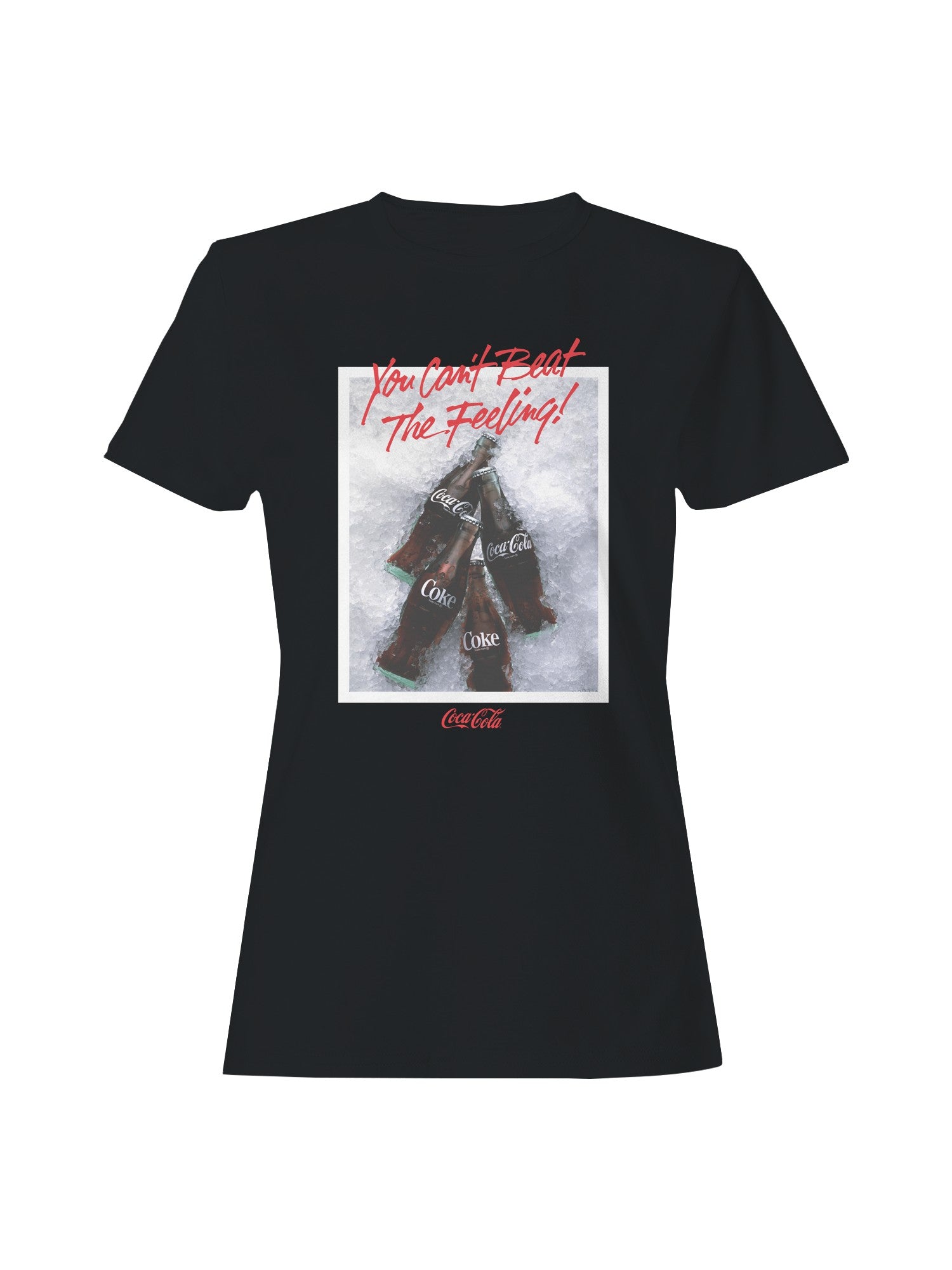 Officially Licensed Coca Cola Coca-Cola You Can't Beat The Feeling Women's T-shirt