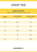 Officially Licensed Hola Churro Heart-Shaped Churros  - Bold Spanish Dessert Artwork Women's Crop Tee